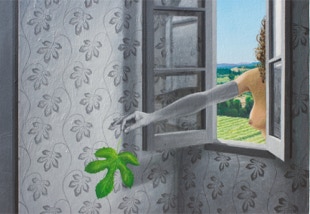 A Time of Remorse, Diptych by Paul Critchley (detail)