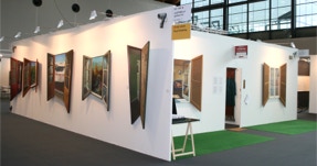 A Sense of Place' Installation by Paul Critchley at Art Karlsruhe Art Fair 2016, view 6